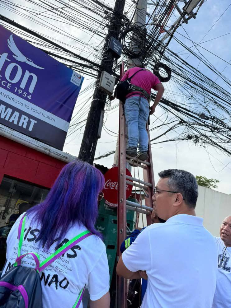 EBISU personnel during subscriber-related field service activity